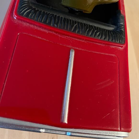 Gemmy Christmas Low Rider Red Impala Car Santa 2 Reindeer Animated Musical Works - Picture 9 of 10